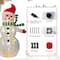 Glitzhome® 8ft. LED Lighted Icy Snowman Inflatable Décor